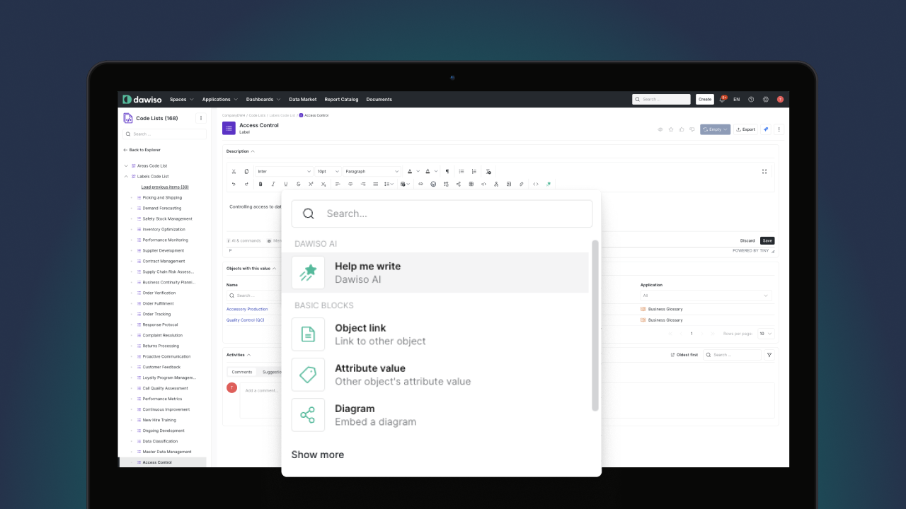 Productivity Boost with Dawiso AI