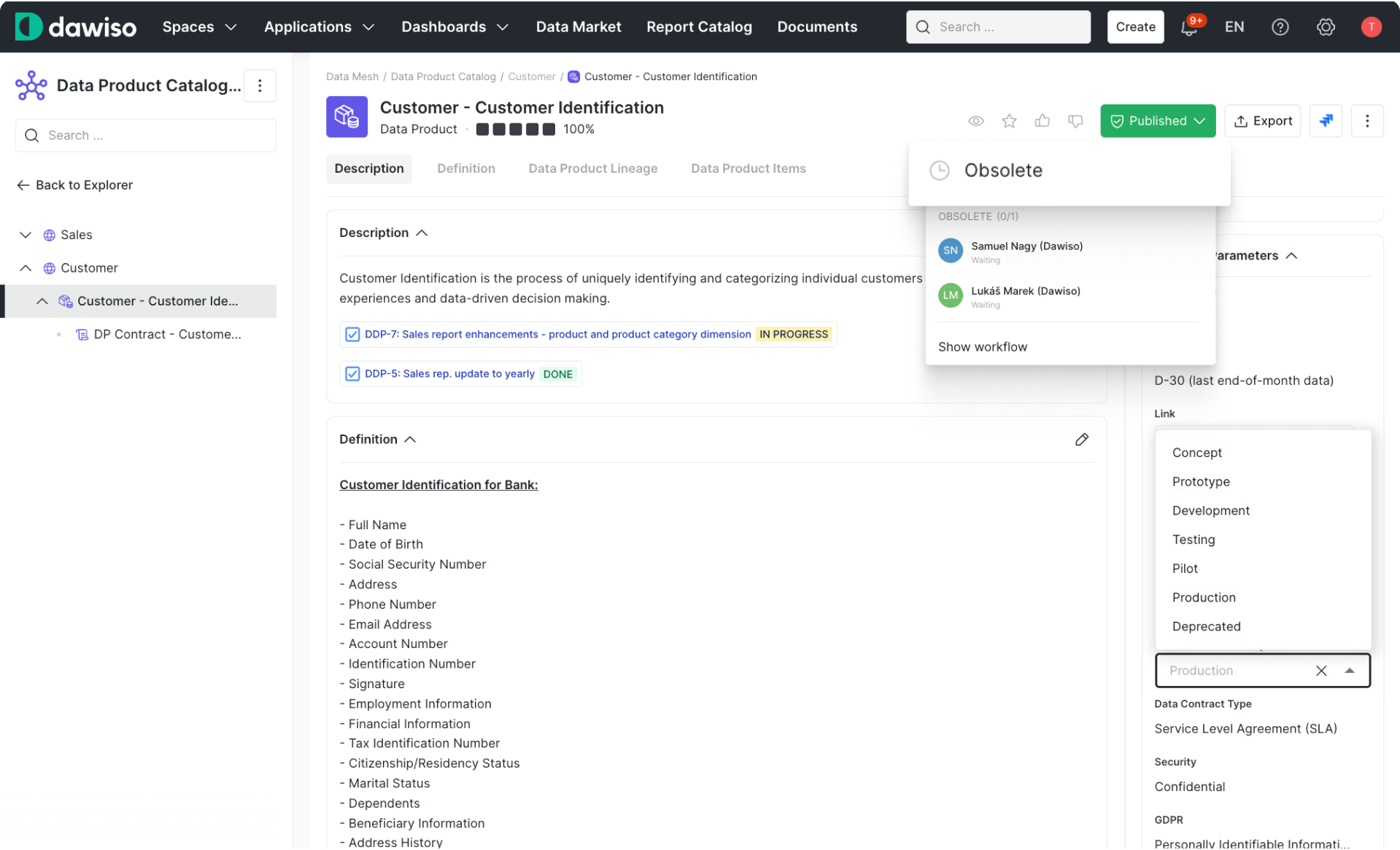 Automatically updated attributes