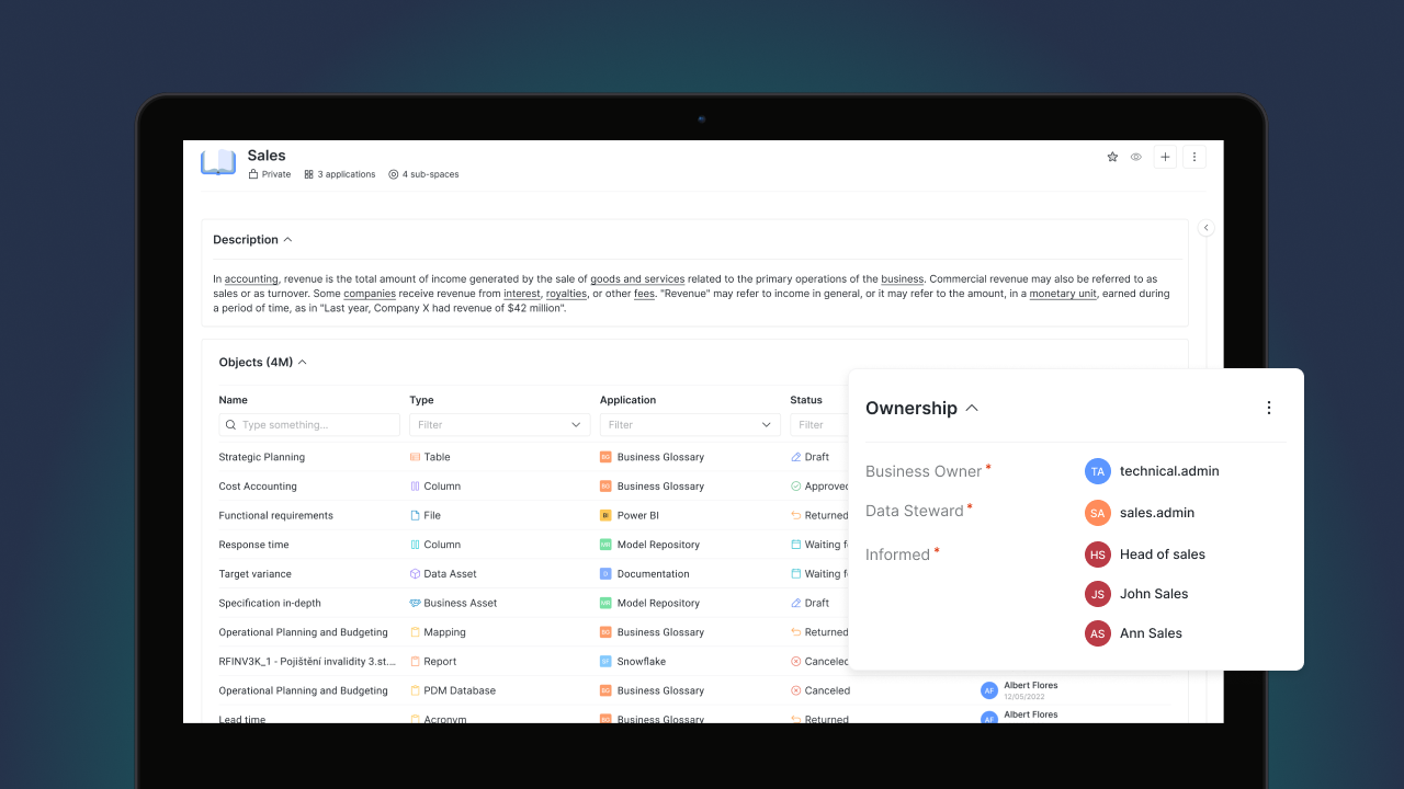 Ownership & Stewardship